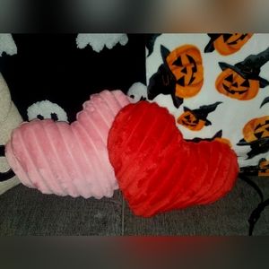 Heart pillows